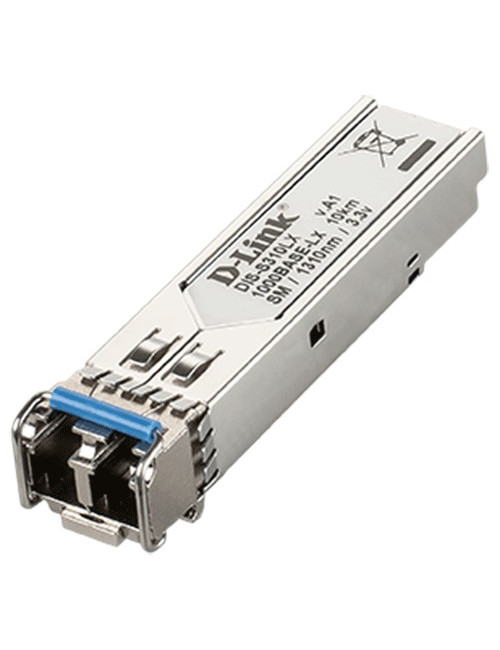 Mini-Gbic Indus Mono (10Km) SFP Giga -40° à +85° - DISS310LX