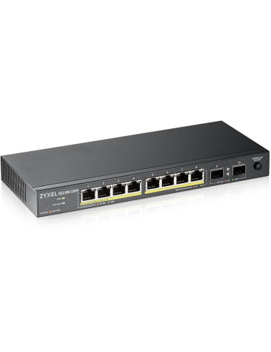 Switch 8 ports Gigabit 802.3at 130W - ZYGS1100-10HPV2