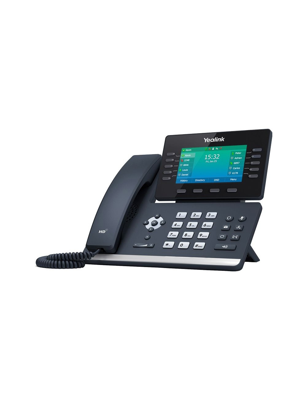 Téléphone Yealink SIP-T54W avec écran tactile couleur ajustable - YL-T54W