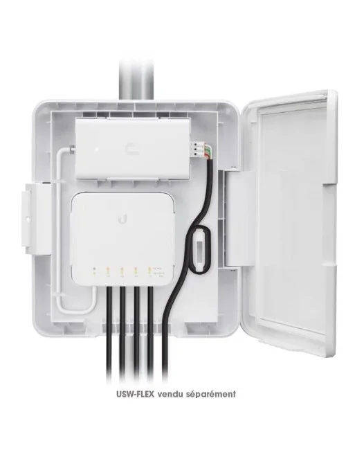 Boîtier de montage pour USW Flex avec PoE - UB-FLEX-UTILITY