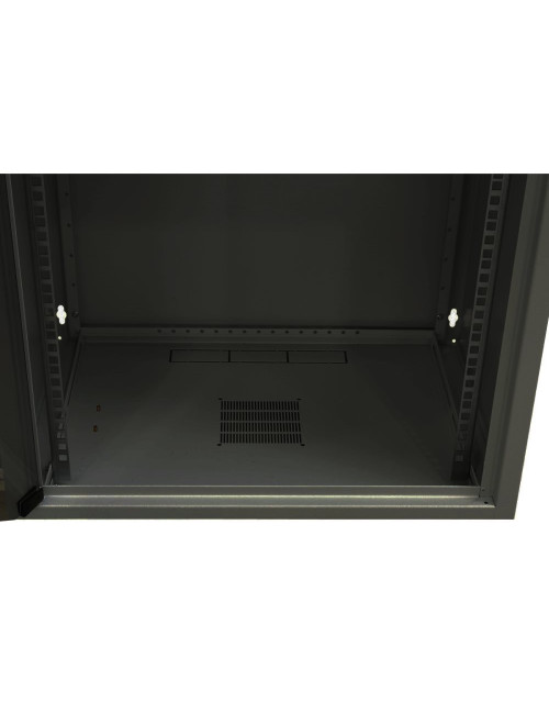Coffret 15U prof 400 porte vitrée - 5045-15