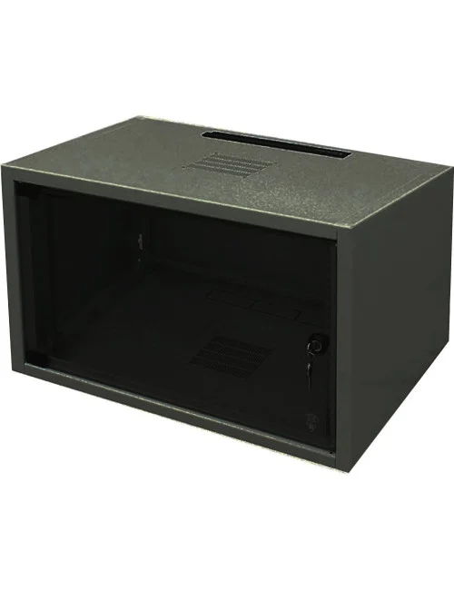 Coffret 6U prof 400 porte vitrée - 5045-6