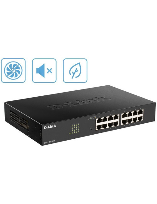 Switch Easy SMART avec 16 Ports Giga - DGS1100-16V2/E