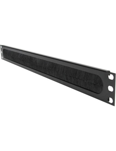 Passe fil balais 19" 1U noir - réf. 5013N - 5013N
