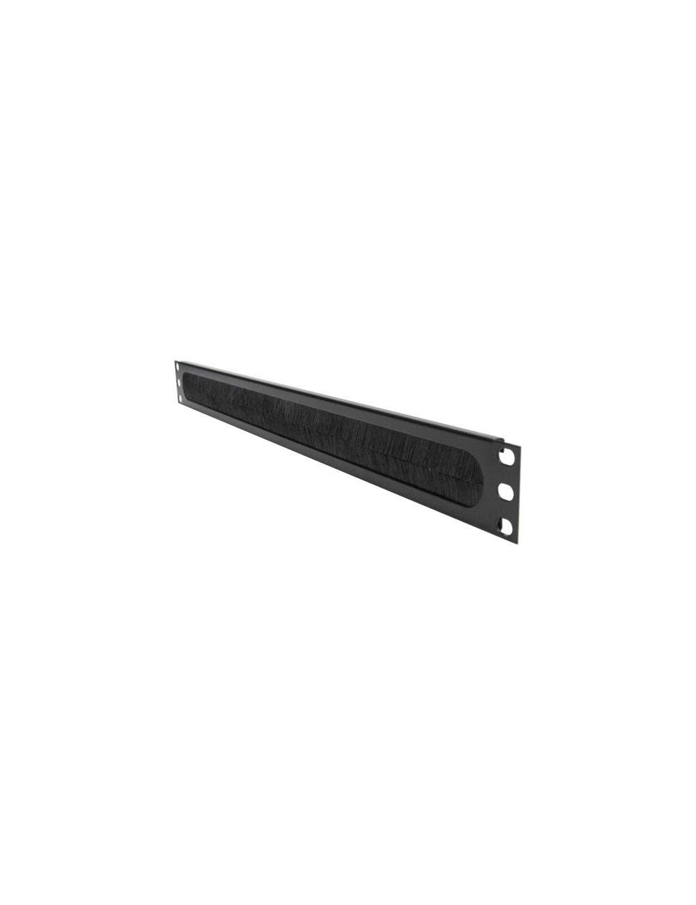 Passe fil balais 19\" 1U noir - [product_reference]Passe fil balais 19\" 1U noir