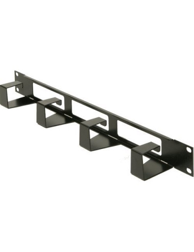 Platine guide fils 1U 19' 1U noire - 5008N