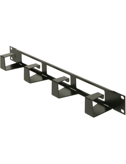Platine guide fils 1U 19' 1U noire - 5008N