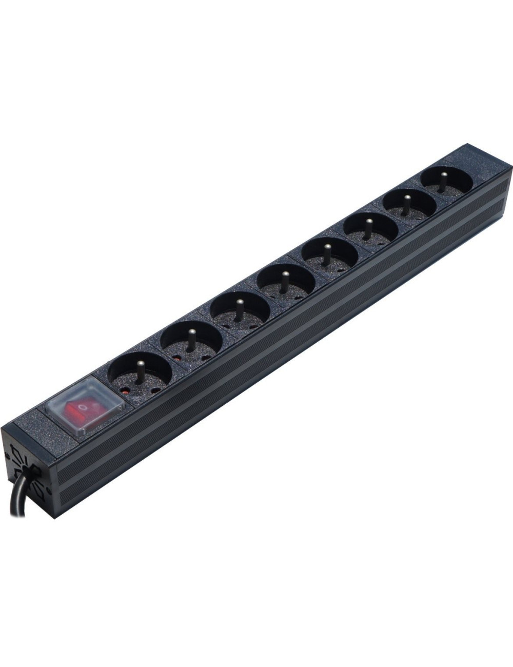 Multiprise 19" 8 sorties 16A avec interrupteur - 5012-81