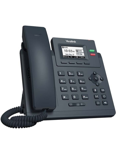 Téléphone IP Yealink T31G – vue avant avec écran LCD rétroéclairé
