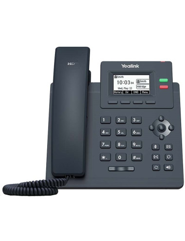 Téléphone SIP T31G 2 comptes Giga PoE -