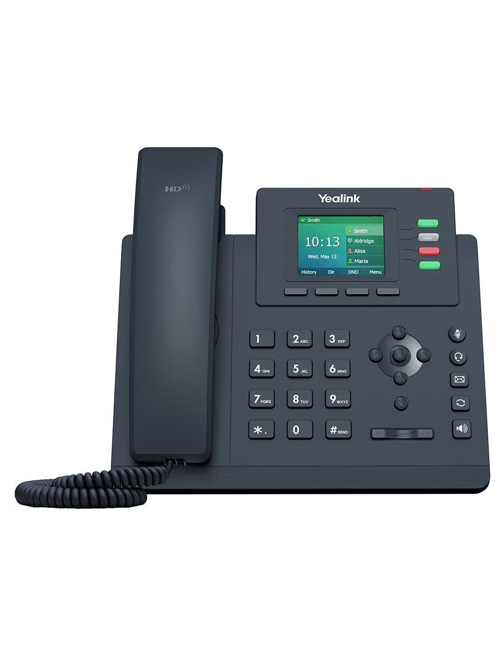 Téléphone IP Yealink T33G – écran couleur 2,4 pouces, vue avant