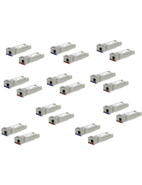 Pack de 20 modules SFP+ 10Giga SM WDM 10km 1x LC - UB-UFSM10GS20