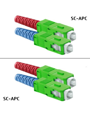 Jarretière OS2 SC/APC Duplex Primacy 10m - 490602-10