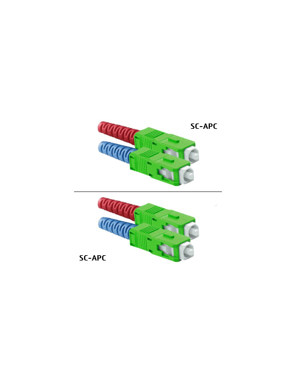 Jarretière OS2 SC/APC Duplex Primacy 10m - 490602-10