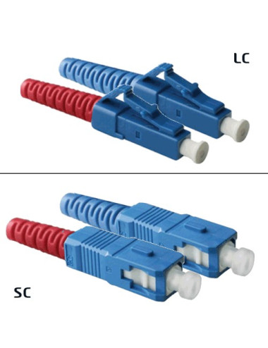 Jarretière OS2 LC/UPC SC/UPC Duplex Primacy 10m - 490773-10