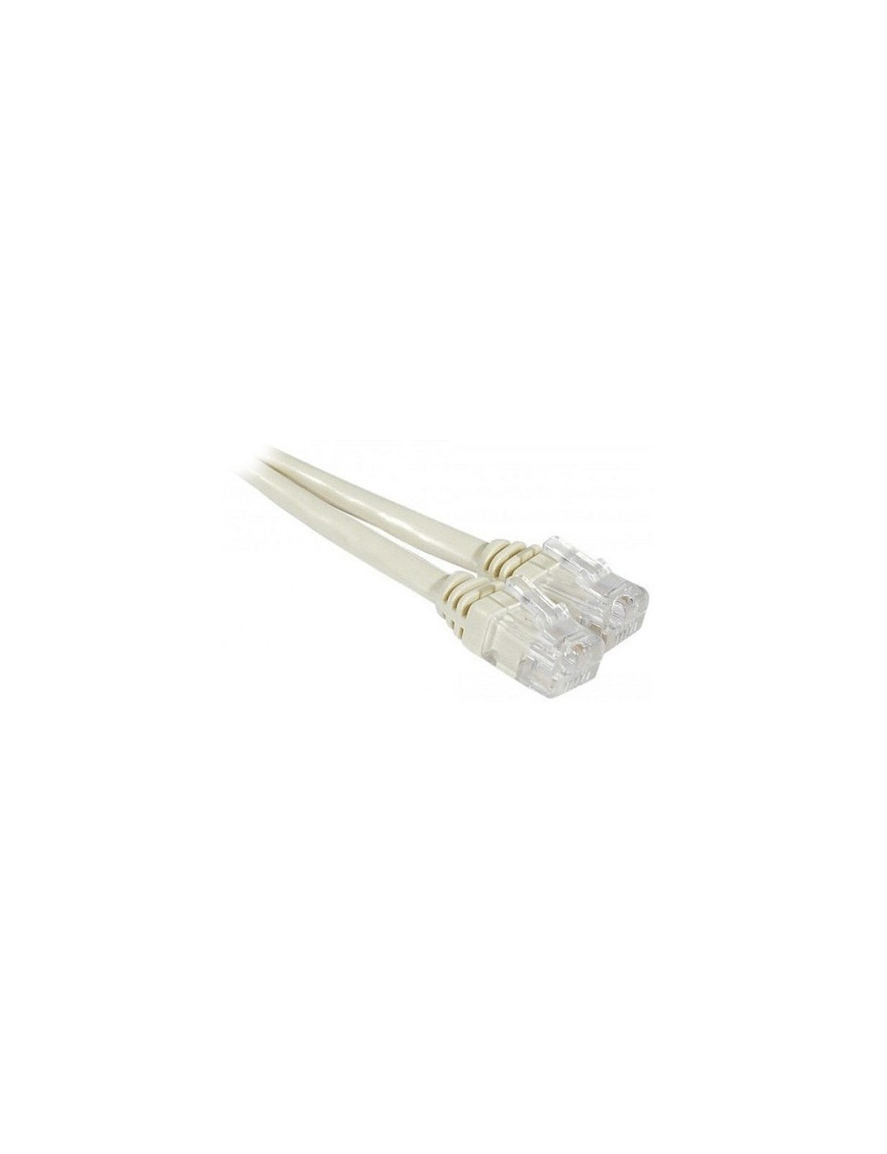 Câble RJ11 Mâle / Mâle rond 20m certifié ADSL2/2+ - 1357A