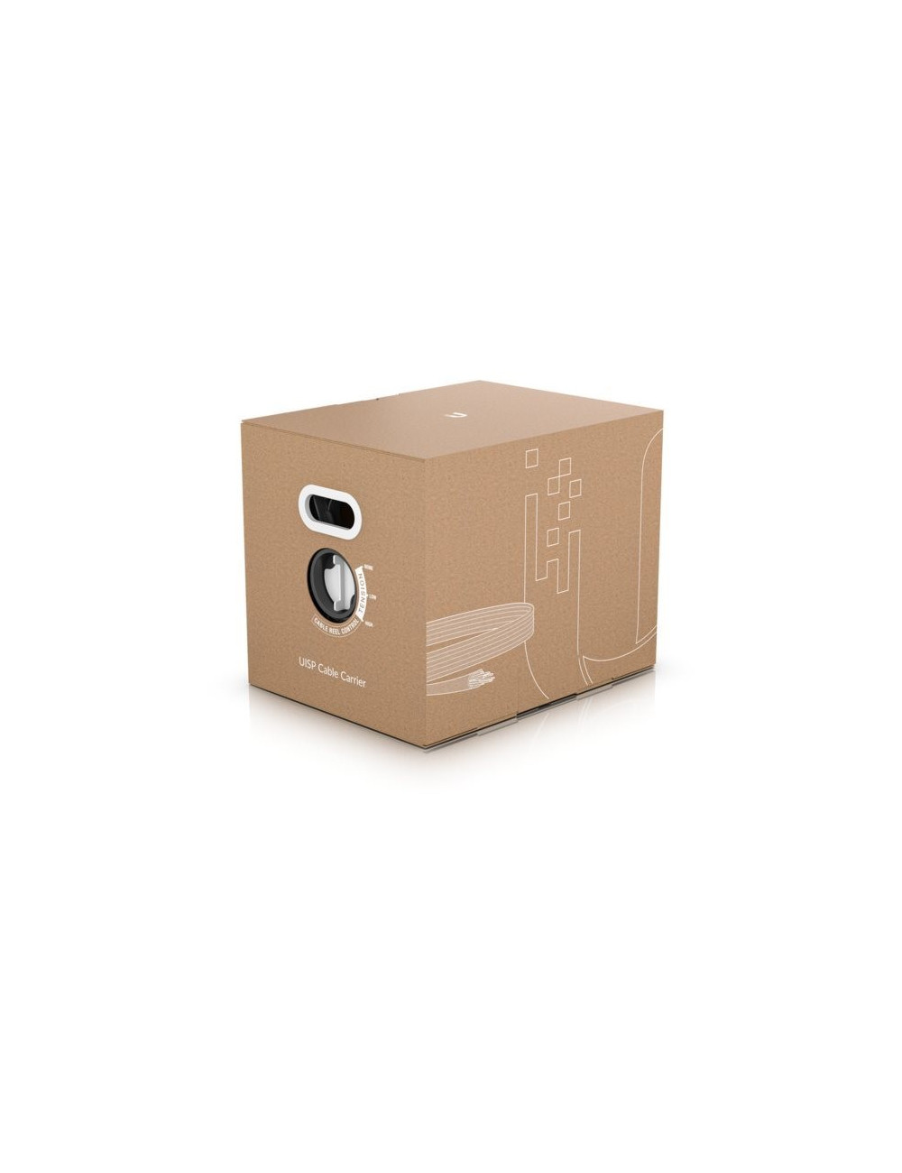 Boîte 305m 4 paires SF/UTP Cat 5e monobrin Outdoor - UB-CABLE-CARRIER