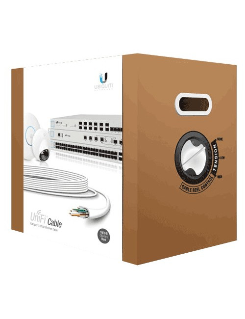 Boîte de 305m 4 paires U/UTP Cat 6 monobrin - C6UB305U