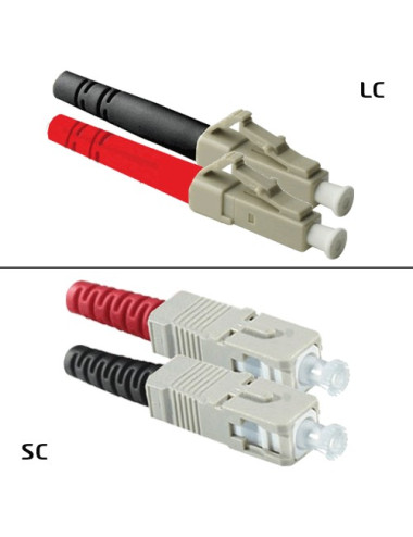 Jarretière OM3 LC/UPC SC/UPC Duplex Primacy 2m - [product_reference]Jarretière OM3 LC/UPC SC/UPC Duplex Primacy 2m