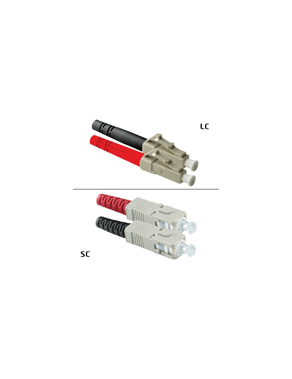 Jarretière OM3 LC/UPC SC/UPC Duplex Primacy 2m - [product_reference]Jarretière OM3 LC/UPC SC/UPC Duplex Primacy 2m