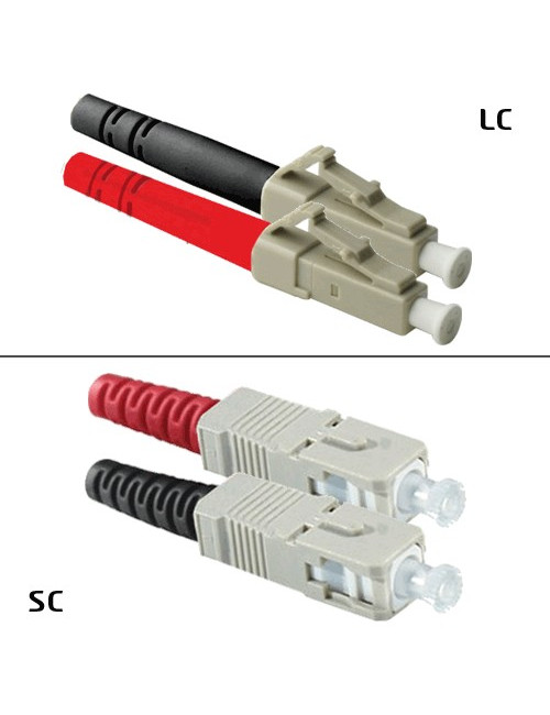 Jarretière OM3 LC/UPC SC/UPC Duplex Primacy 2m - 490682-2
