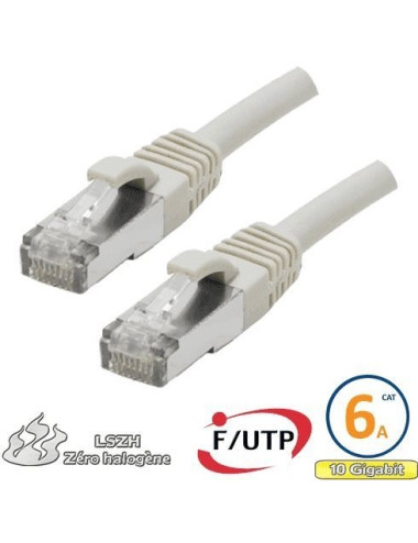 RJ45 Cat 6a F/UTP Primacy LSZH 20m beige - C6ASZG2000