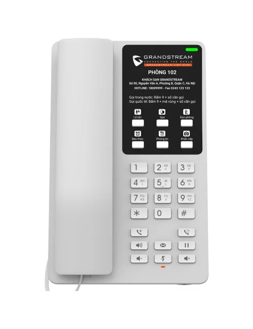 Téléphone SIP pour hôtel GHP620W - GHP620W