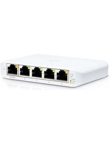 UniFi Switch 5 ports Giga dont 1 PoE in Flex Mini - UB-USW-FLEXMINI