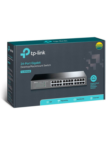 Switch 24 ports Giga métallique - [product_reference]Switch 24 ports Giga métallique