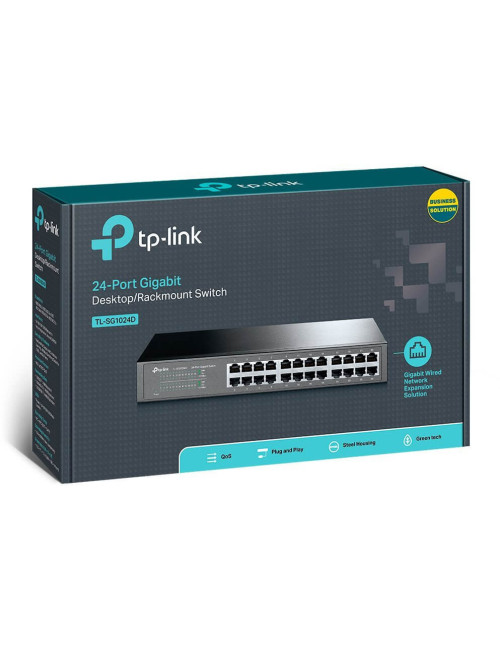 Switch 24 ports Giga métallique - TLSG1024D