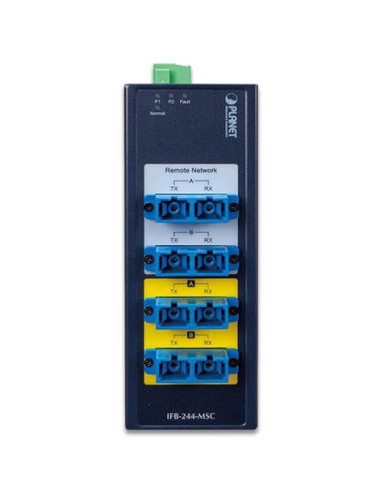 Switch by-pass indus 4x SC multimode -40/+75°C - IFB244-MSC