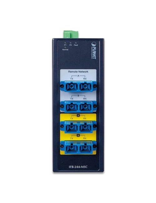 Switch by-pass indus 4x SC multimode -40/+75°C - IFB244-MSC