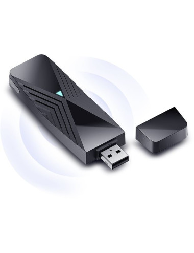 Adaptateur USB A 3.2 WiFi 6 AX1800 - WPA3 - [product_reference]Adaptateur USB A 3.2 WiFi 6 AX1800 - WPA3
