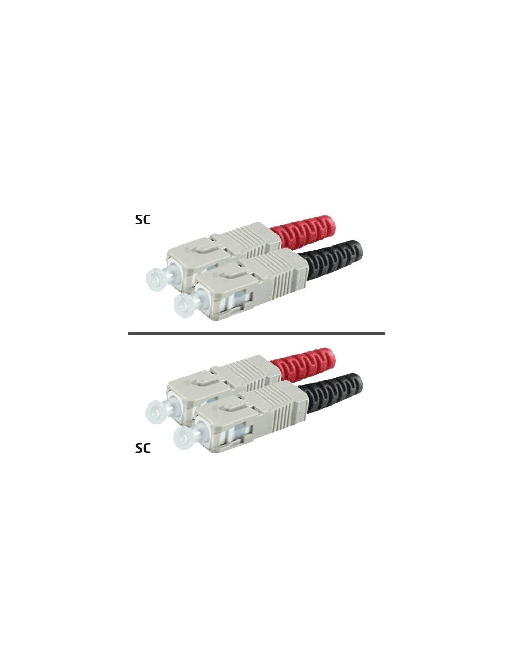 Jarretière OM2 SC/UPC Duplex Classic 3m - [product_reference]Jarretière OM2 SC/UPC Duplex Classic 3m