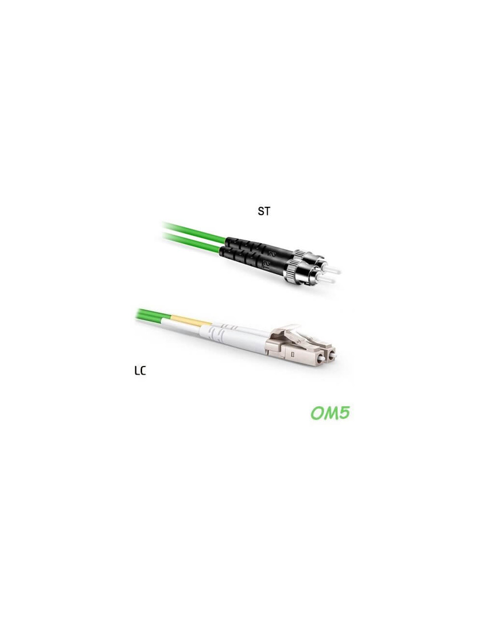 Jarretière OM3 SC/UPC Duplex Classic 2m - [product_reference]Jarretière OM3 SC/UPC Duplex Classic 2m