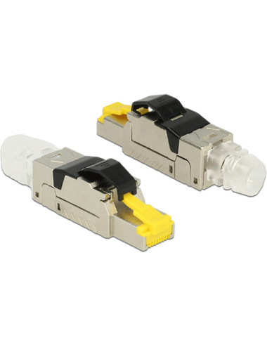 Connecteur RJ45 STP Cat 6a AWG 23 à 26 métal - C6ACS2