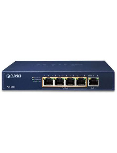 Extendeur Ultra PoE 60W vers 4x PoE 803.3 af/at - POEE304