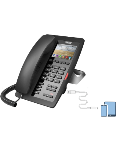 H5-Hotel SIP PoE noir - FV-H5-B