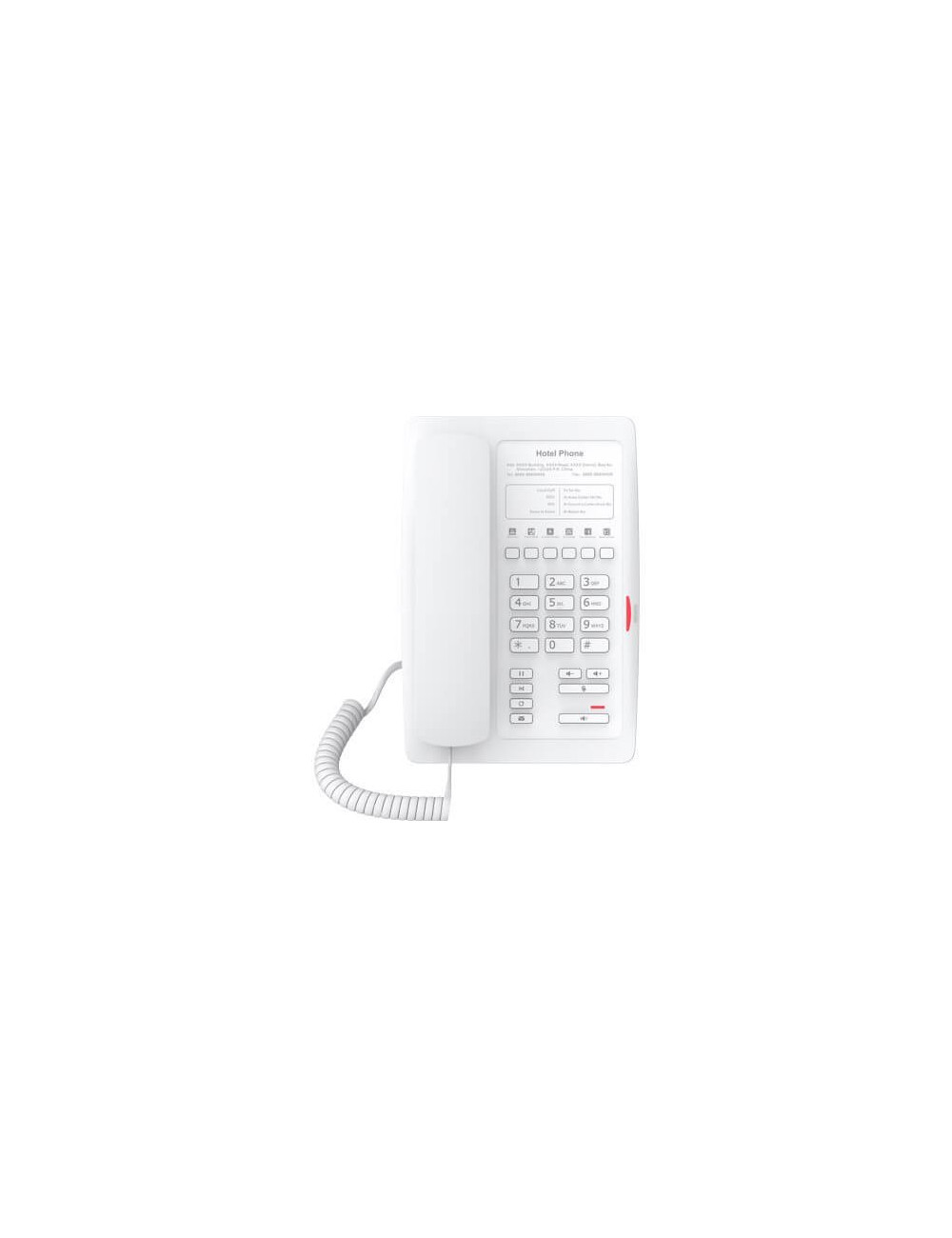 Téléphone SIP H3W-Hotel 2 comptes SIP White - [product_reference]Téléphone SIP H3W-Hotel 2 comptes SIP White