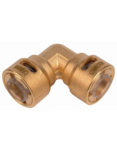 Raccord Rapide R 3/8 IG – Doré, Pour Air Comprimé, 80g, Neuf !