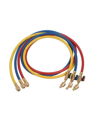 Jeu de 3 flexibles 5000mm R410/R32 1/4\"-5/16\" - COR25830