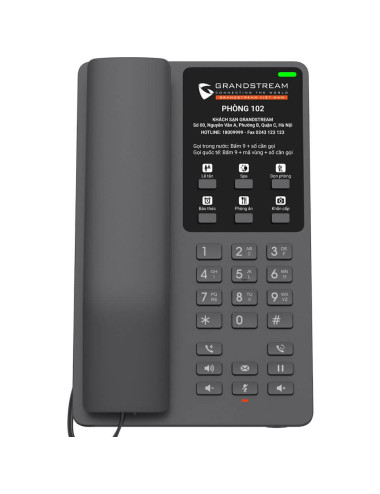 Téléphone SIP pour hôtel GHP621W - [product_reference]Téléphone SIP pour hôtel GHP621W