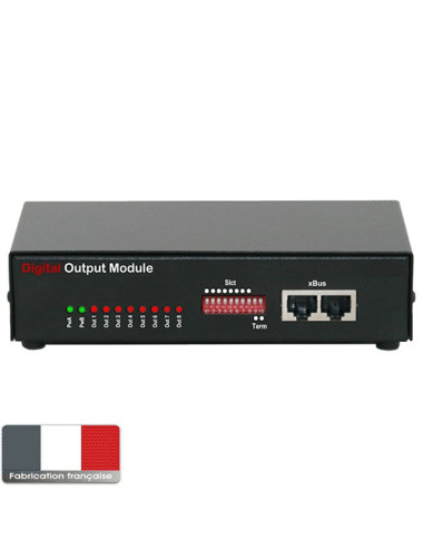Module "output'' 8 contacts secs xBus VizioGuard - VG-XBUSO