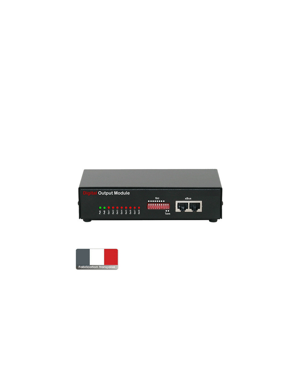 Module "output'' 8 contacts secs xBus VizioGuard - VG-XBUSO