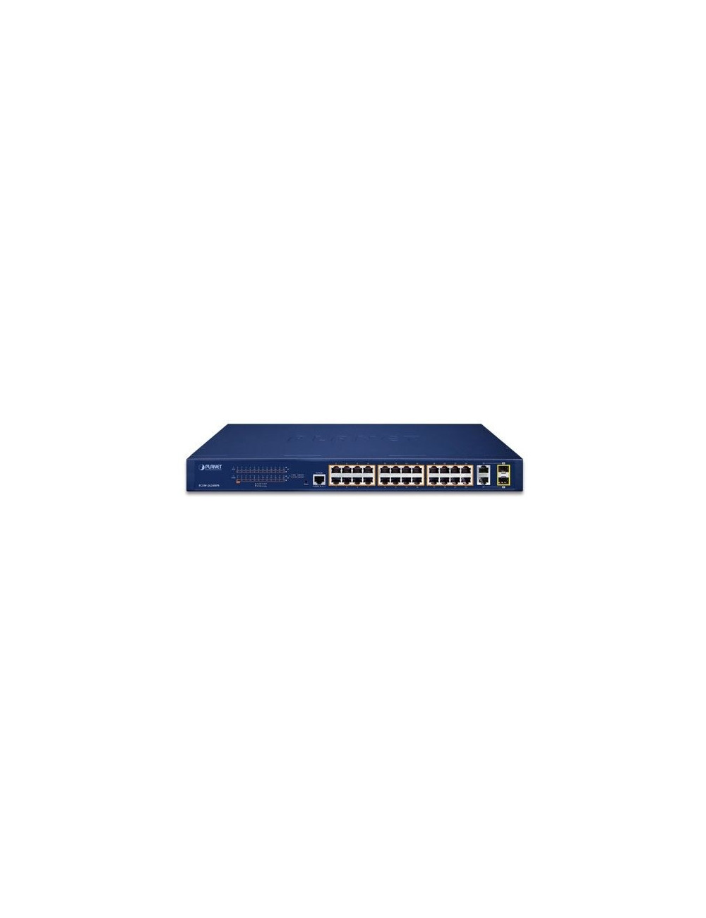 Switch 19" 24 ports Giga PoE 802.3at 220W + 2 SFP - GSW2620HP
