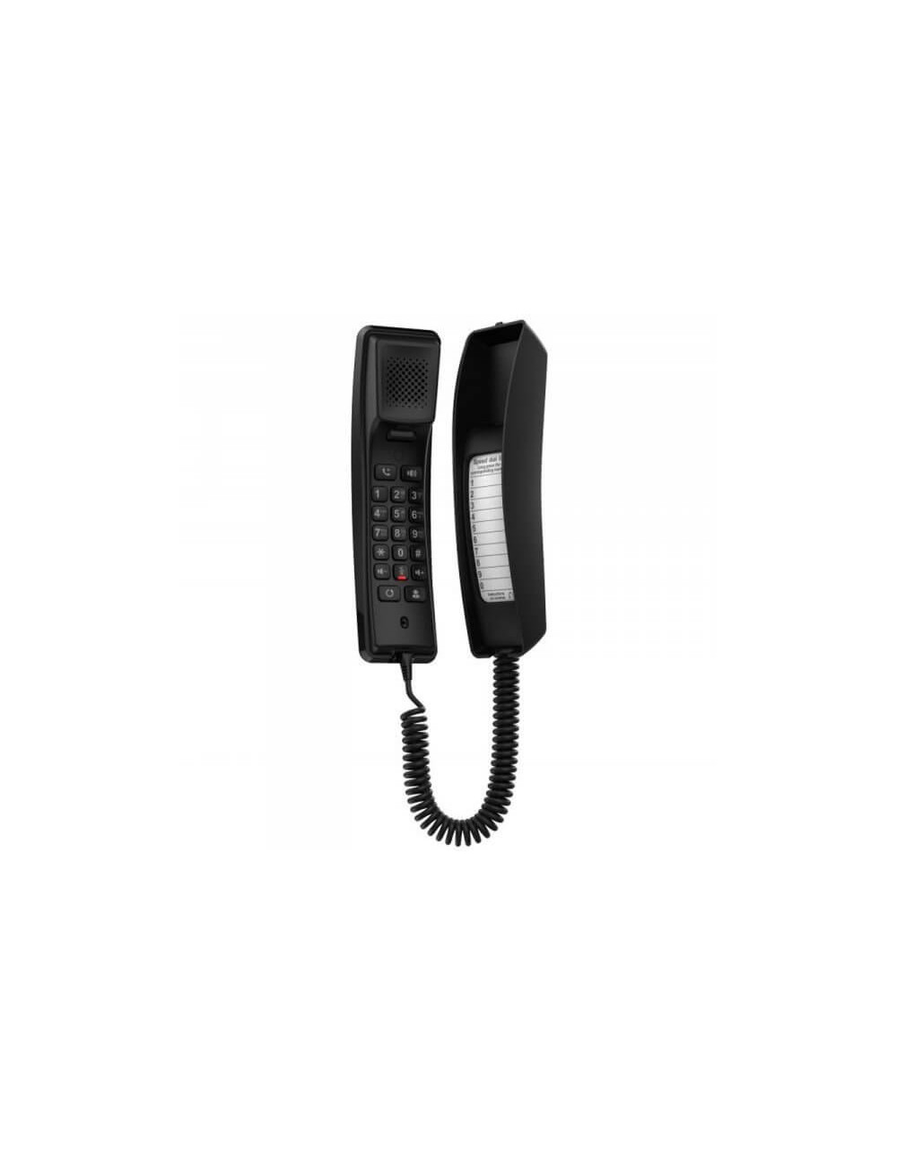 Téléphone sip mural H2U noir - FV-H2U-B