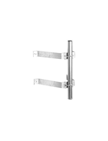 2 Fixations murales déport 270 mm acier galva - [product_reference]2 Fixations murales déport 270 mm acier galva