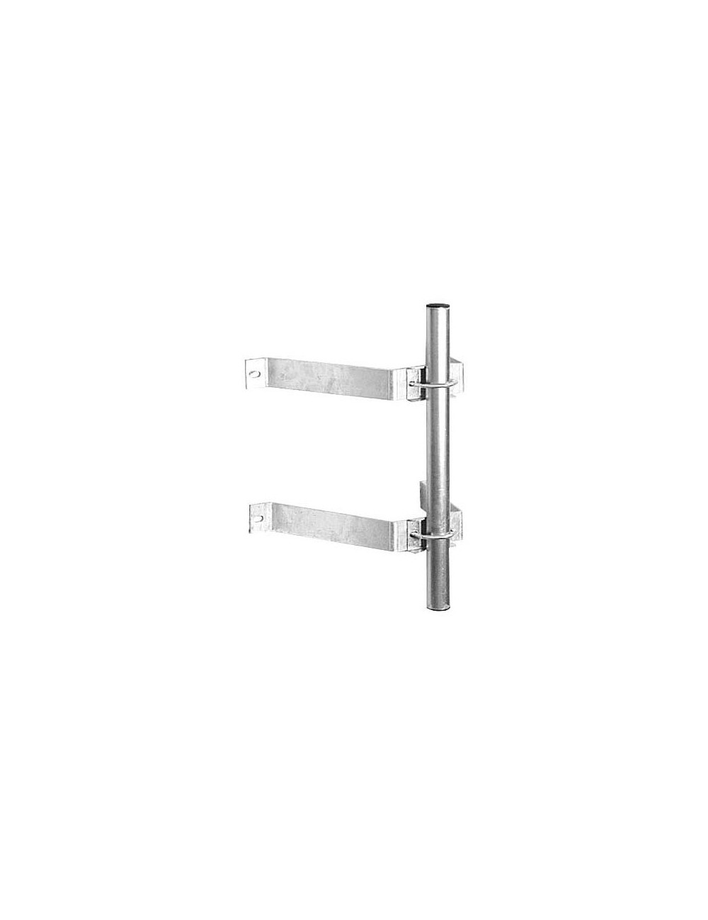 2 Fixations murales déport 270 mm acier galva - [product_reference]2 Fixations murales déport 270 mm acier galva