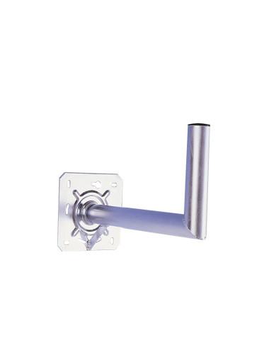 Bras de déport en L 300 mm diam 50 mm Galva - [product_reference]Bras de déport en L 300 mm diam 50 mm Galva