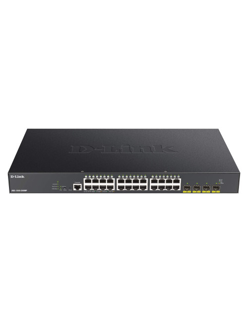 Switch Smart+ 24 Port Giga PoE at 370W + 4 SFP+ - DGS1250-28XMP/E